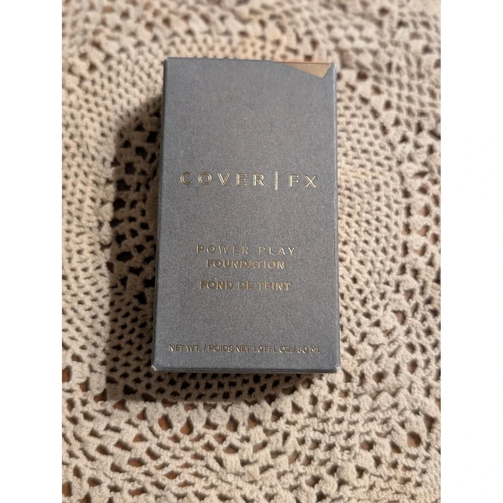 Cover FX Power Play Foundation Shade F2 Full Coverage Matte 1.01 fl oz 30ml New